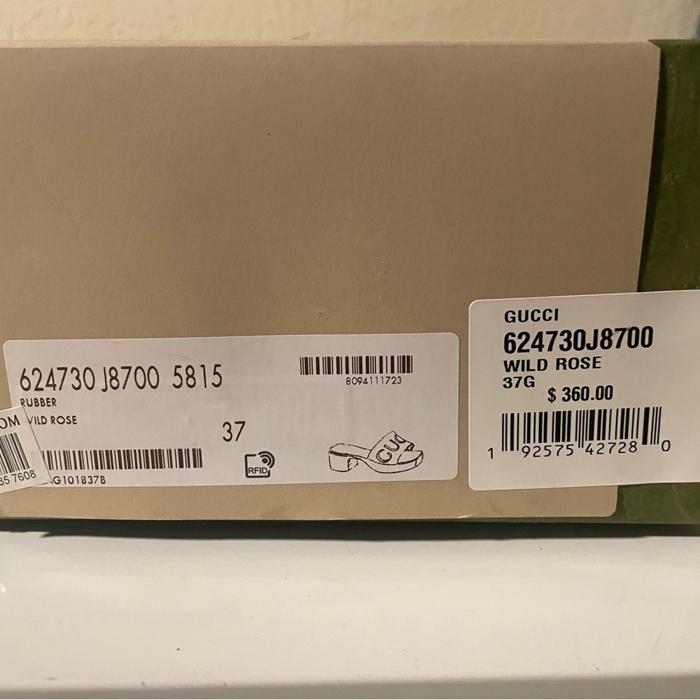Gucci Designer Care Card